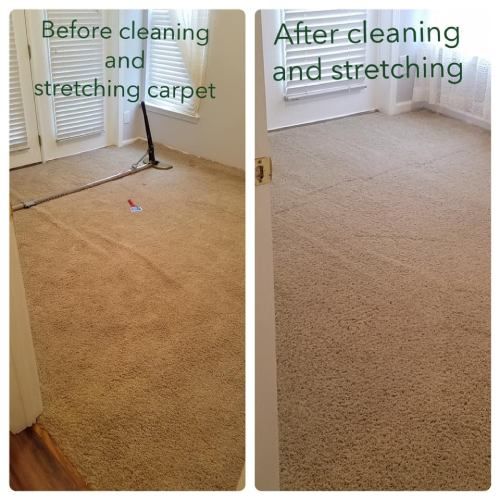 carpet cleaning in Burlington, OR results